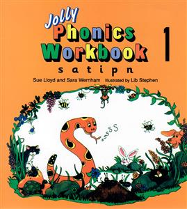 جولی فونیکس Jolly Phonics Workbook 1  1  کتاب کار ( سپاهان )