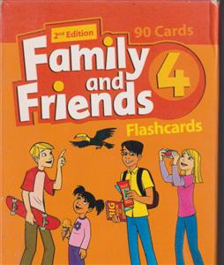 FAMILY AND FRIENDS 4 FLASH CARD بریتیش ویرایش دوم
