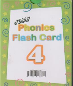JOLLY PHONICS 4 FLASH CARD