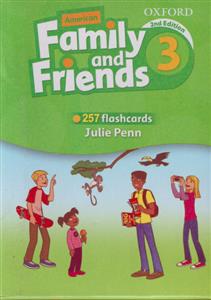 AMERICAN FAMILY AND FRIENDS 3 FLASH CARD ویرایش دوم