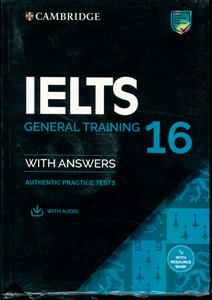 آیلتس شماره 16 جنرال IELTS 16 + CD کمبریج