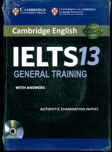 آیلتس شماره 13 جنرال  IELTS 13 + CD کمبریج