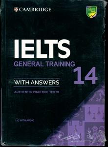 آیلتس شماره 14 جنرال  IELTS 14 + CD کمبریج